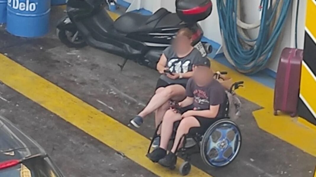 disabled-child-forced-to-travel-in-ferry-garage-amidst-greece’s-heatwave