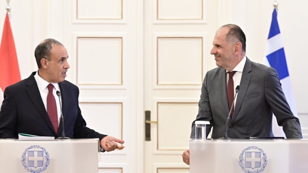 Συμφωνία για τη Μονή Σινά προανήγγειλε ο Αιγύπτιος υπουργός Εξωτερικών στις δηλώσεις με Γεραπετρίτη