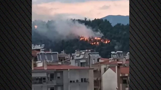 Οριοθετημένη-η-φωτιά-στον-λόφο-Κουλά-στις-Σέρρες