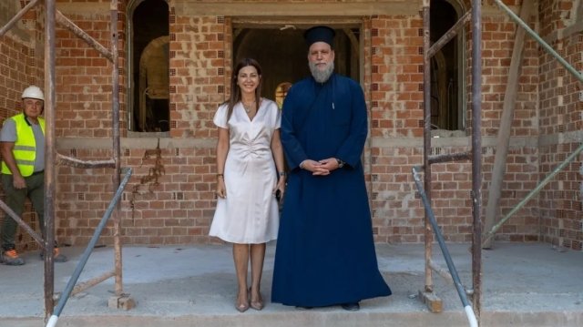 Επίσκεψη-της-Σοφίας-Ζαχαράκη-στο-«Ιωνικό-Κέντρο»-της-Ιεράς-Μητροπόλεως-Νέας-Ιωνίας