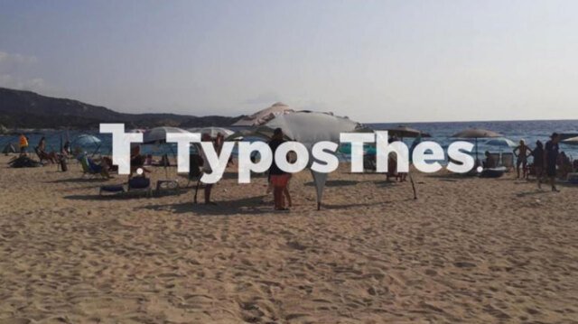 Έφοδος-σε-γνωστό-κάμπινγκ-στη-Χαλκιδική-μετά-από-καταγγελία-τουρίστριας-–-Ξηλώνουν-ομπρέλες-και-εξοπλισμό,-δείτε-φωτογραφίες