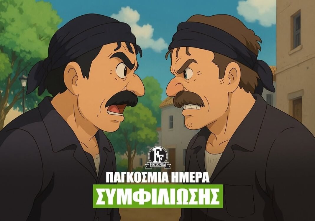 Το-επικό-βίντεο-της-Φίνος-Φιλμ-για-την-Παγκόσμια-Ημέρα-Συμφιλίωσης-–-«Αφού-τα-βρήκαν-οι-Βροντάκηδες-και-οι-Φουρτουνάκηδες,-όλα-γίνονται»