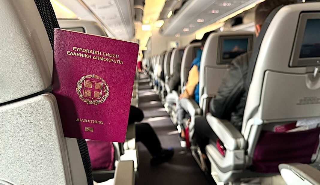 greece’s-passport-power-ranks-sixth-globally;-us-drops-out-of-top-ten