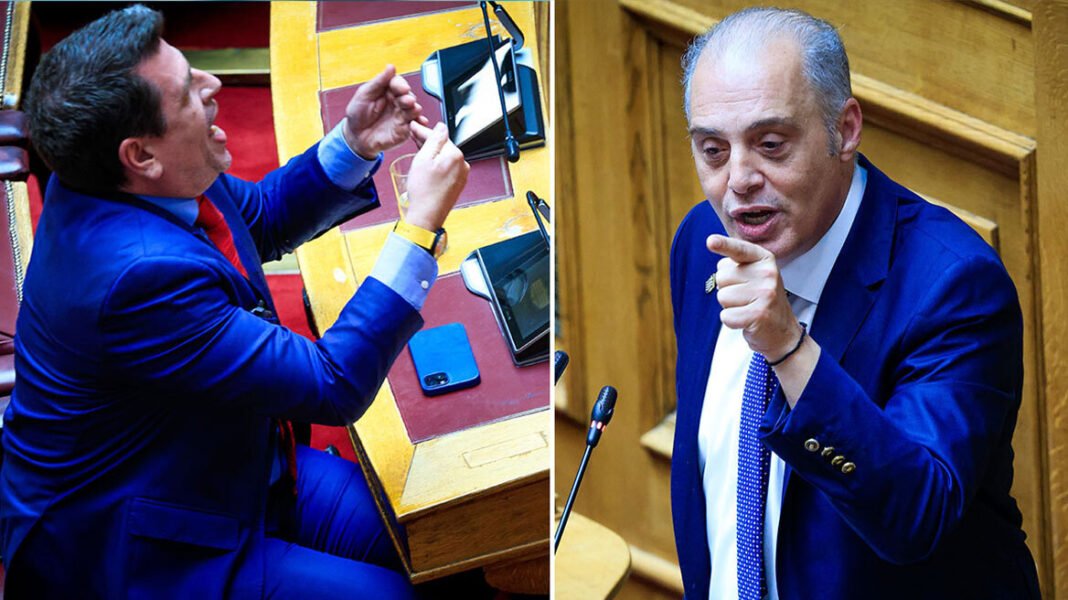 Επεισόδιο στη Βουλή μεταξύ Καιρίδη και Βελόπουλου: Φέρε τα λεφτά από τη Γερμανία – Δεν θα βγεις ούτε βουλευτής
