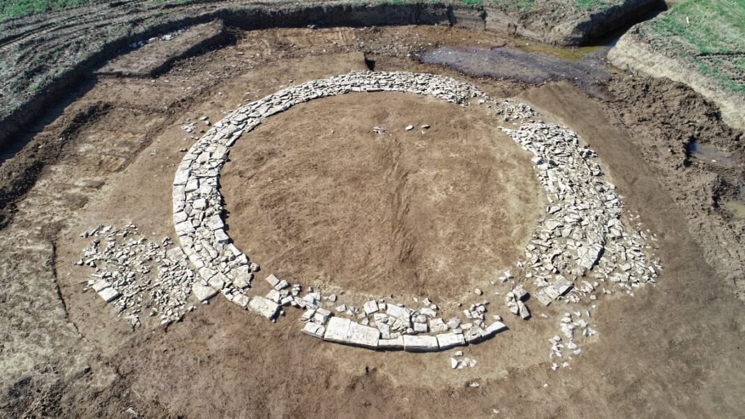 Rare Circular Roman Tomb Unearthed in Bavaria, Germany