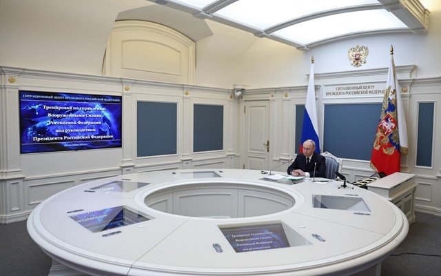 Ρωσία: Ο Βλαντιμίρ Πούτιν επέβλεψε άσκηση ετοιμότητας των πυρηνικών δυνάμεων της Ρωσίας