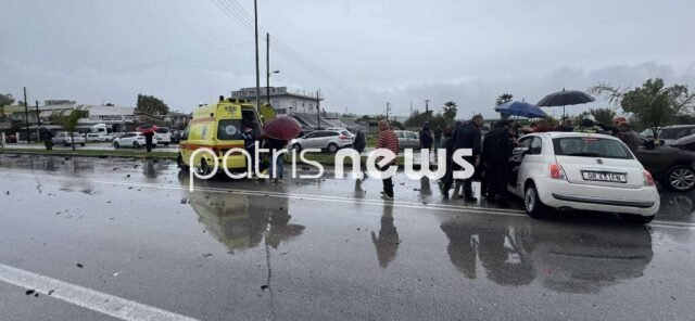 Τροχαίο-με-καραμπόλα-τριών-οχημάτων-και-επτά-τραυματίες-στην-Πατρών