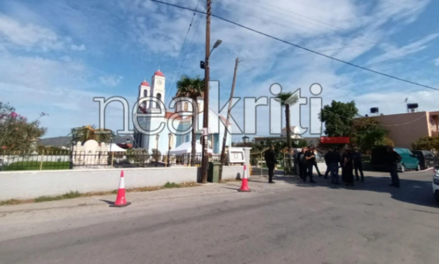 Βορίζια: Με ανιχνευτή μετάλλων στην είσοδο της εκκλησίας η κηδεία της Ευαγγελίας Φραγκιαδάκη