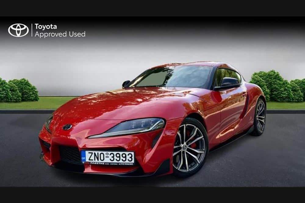 19.000 ευρώ κάτω νέα Toyota Supra με 50.000 χλμ.