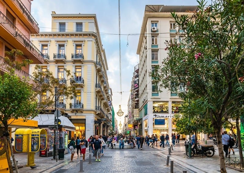 Athens’ Ermou: The12th Most Expensive Retail Street in the World