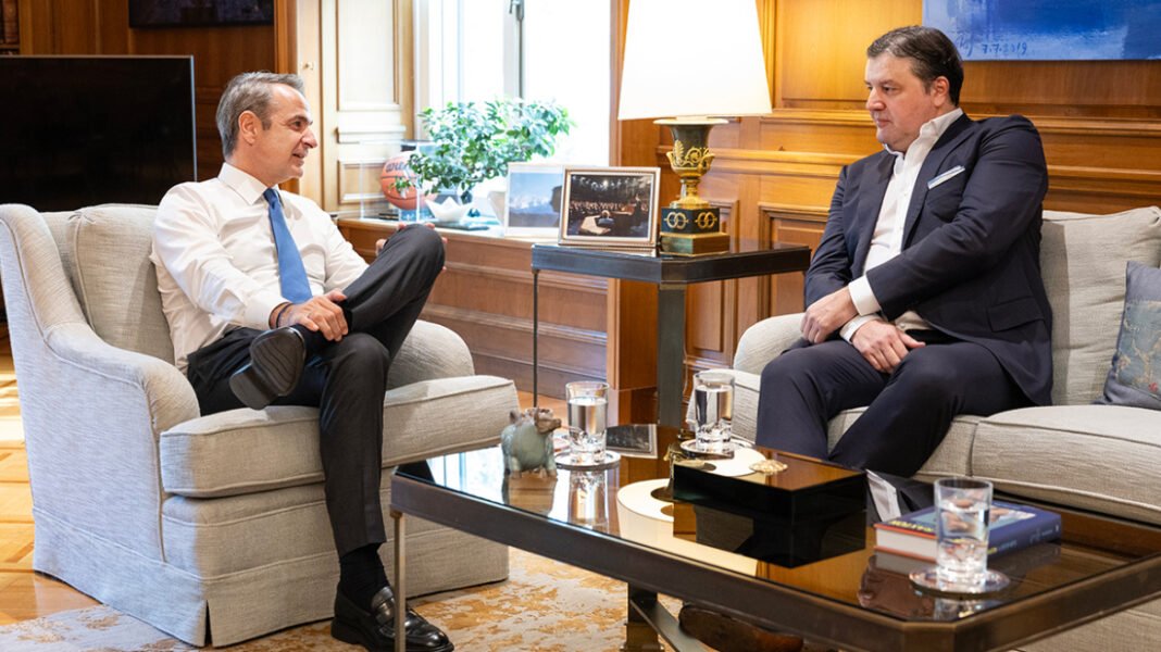 Με τον Ντέγιαν Μποντίρογκα συναντήθηκε ο Μητσοτάκης  – Συζήτησαν για το Final Four της Euroleague στην Αθήνα