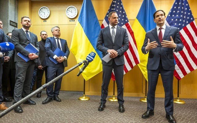 Γενεύη: Για αρκετή πρόοδο κάνουν λόγο ο ΥΠΕΞ των ΗΠΑ Ρούμπιο και ο επικεφαλής της ουκρανικής αντιπροσωπείας Γέρμακ