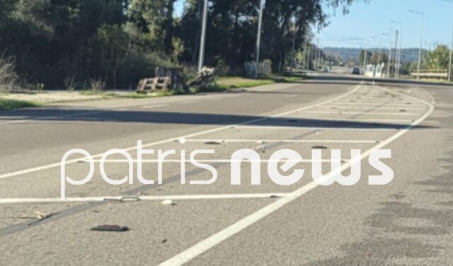 Άγνωστοι-ξήλωσαν-τα-κολονάκια-στην-επαρχιακή-οδό-Πύργου–Κατακόλου
