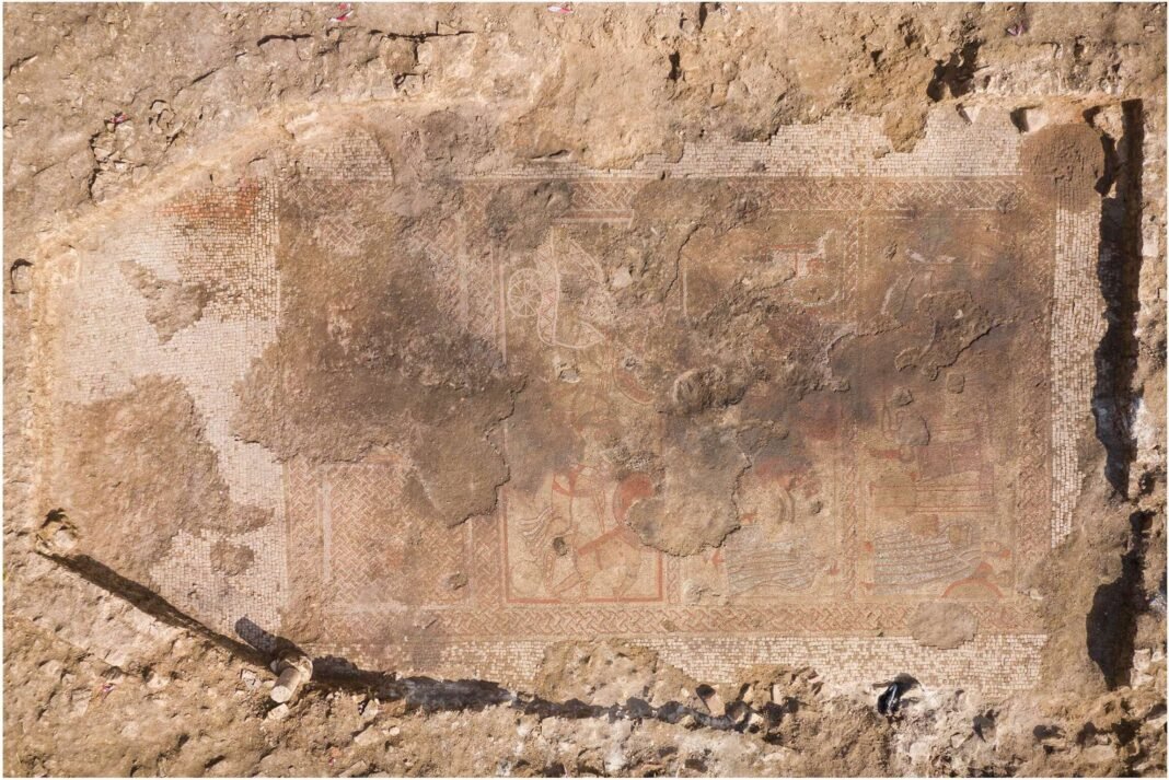 Roman Mosaic Reveals a Lost Trojan War Story in Rural Britain