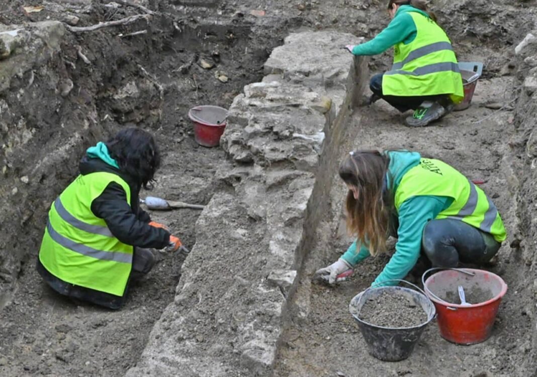 ancient-basilica-of-vitruvius-found-in-fano,-italy