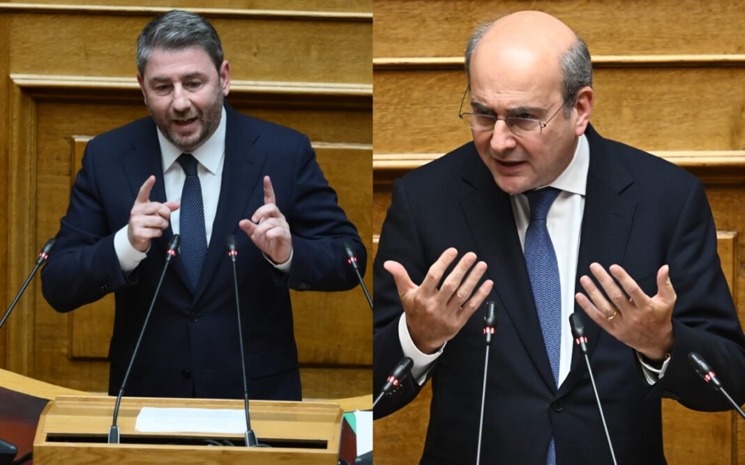 Βουλή:-Σφοδρή-σύγκρουση-Χατζηδάκη-–-Ανδρουλάκη-για-τα-αγροτικά-–-binteo