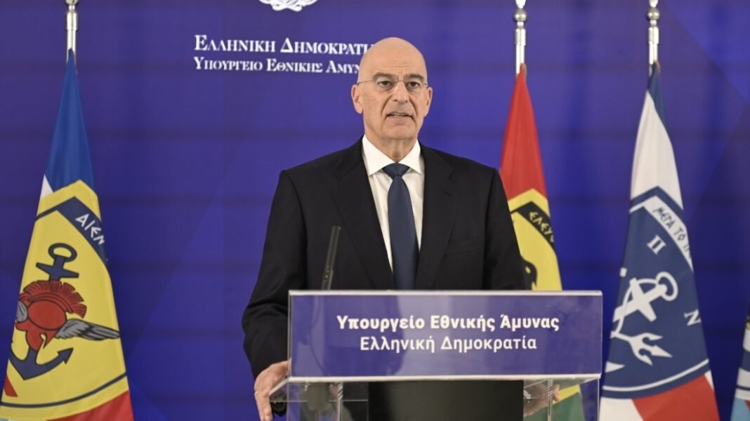 Δένδιας για Τουρκία: Μονομερές δικαίωμά μας η επέκταση των χωρικών μας υδάτων, δεν ανεχόμαστε το casus belli