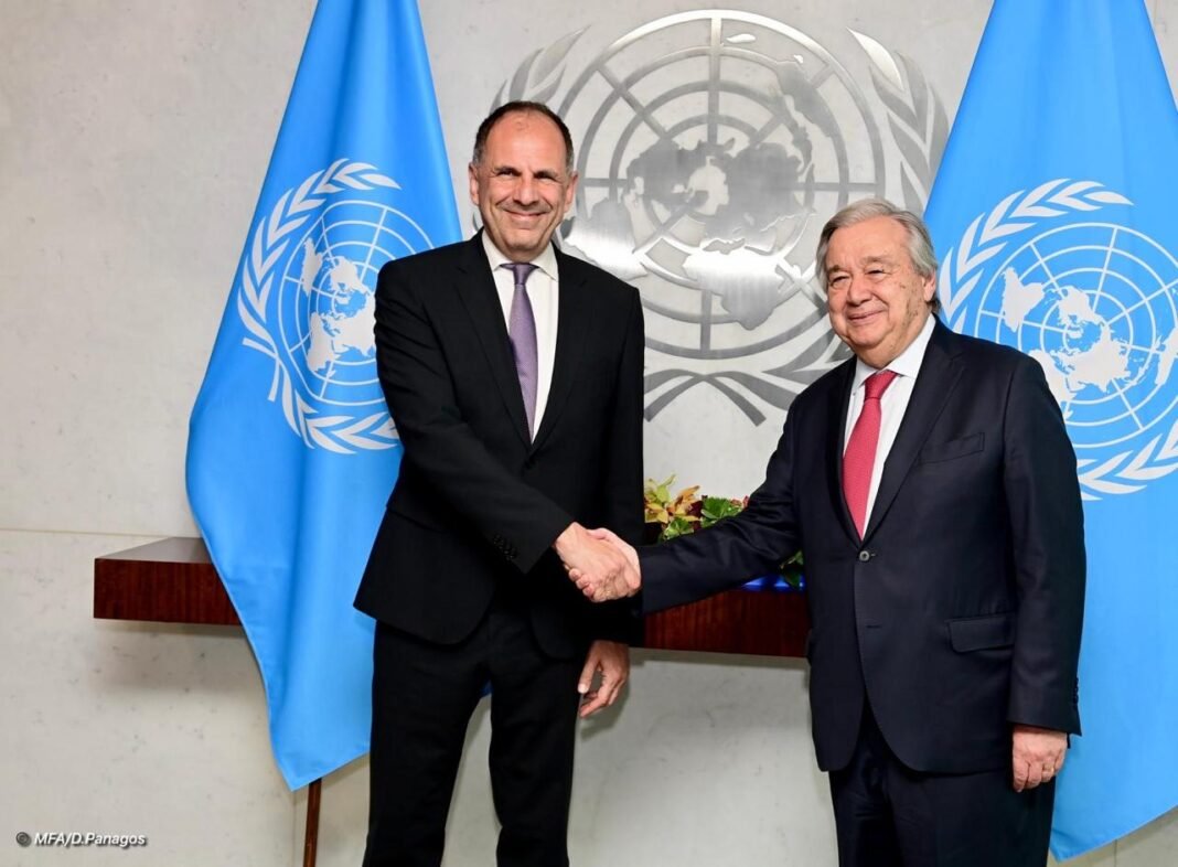 Γ. Γεραπετρίτης μετά τη συνάντηση με Γκουτέρες στη Νέα Υόρκη: «Διευρυμένη συνάντηση στο Κυπριακό θα γίνει όταν ωριμάσουν οι συνθήκες»