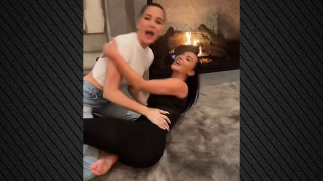 Η-Κιμ-Καρντάσιαν-έκανε-το-«titanic-challenge»-με-τις-αδερφές-της-και-ο-Λιούις-Χάμιλτον-την-ενθάρρυνε,-δείτε-βίντεο