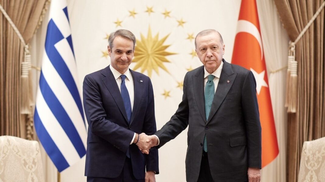 Το κοινό ανακοινωθέν Μητσοτάκη – Ερντογάν: Στόχος η αύξηση του διμερούς εμπορικού όγκου στα δέκα δισ. δολάρια έως το τέλος της δεκαετίας