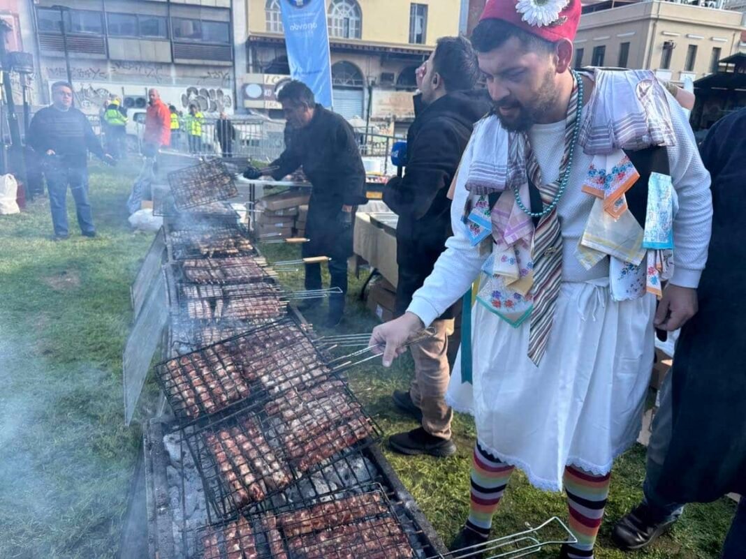 Meat Eaters Delight as Greece Celebrates Tsiknopempti