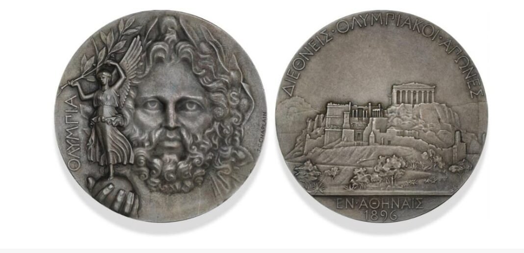 Rare Silver Medal from Athens 1896 Olympics Heads to Auction