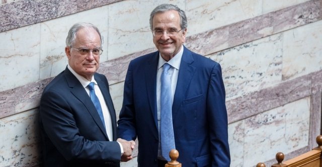 Ο Τασούλας είδε Σαμαρά, «επανέλαβε την πάγια θέση του για την ανάγκη συνθέσεων στην εξωτερική πολιτική», λένε πηγές της Προεδρίας
