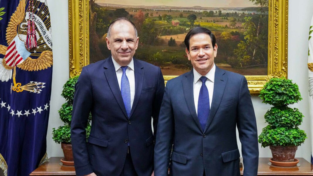 Τι συζήτησαν Γεραπετρίτης και Ρούμπιο στον Λευκό Οίκο: Στην Αθήνα εντός του έτους ο 6ος γύρος Στρατηγικού Διαλόγου, εμπόριο, ενέργεια και Γάζα στο επίκεντρο