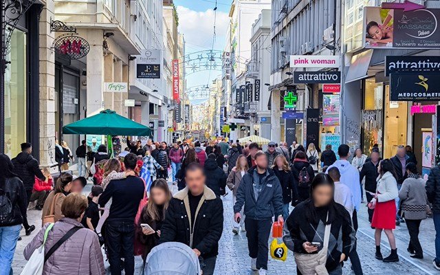 ΕΛΣΤΑΤ: Αύξηση 6,9% στον τζίρο του λιανεμπορίου τον Δεκέμβριο – Πώς κινήθηκαν οι διάφοροι κλάδοι