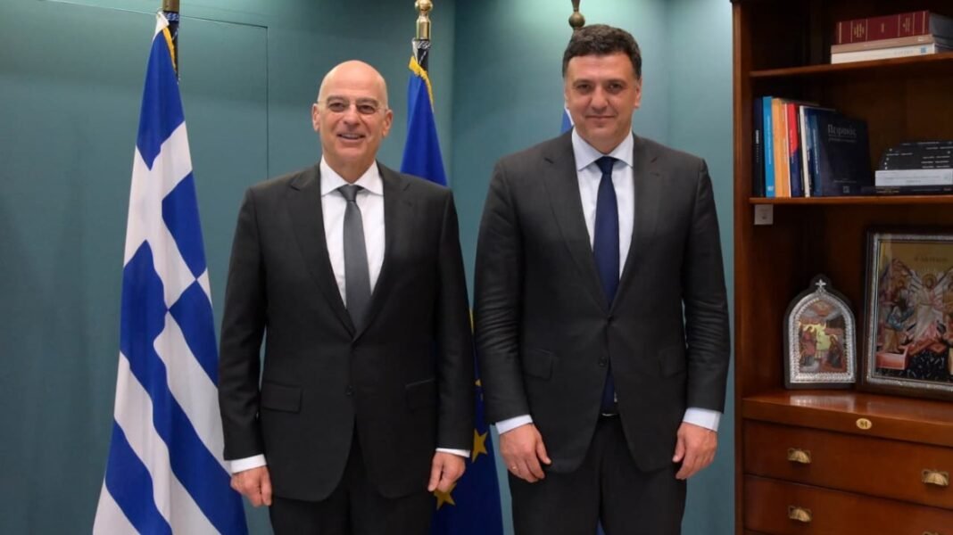 Συνάντηση Δένδια – Κικίλια για τη σχεδίαση και ναυπήγηση του Εθνικού Πλοίου Συνάντηση Δένδια – Κικίλια για τη σχεδίαση και ναυπήγηση του Εθνικού Πλοίου