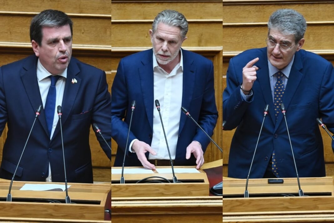 Βουλή:-Σύγκρουση-Καιρίδη-με-Γερουλάνο-και-Γιαννούλη-για-ΟΠΕΚΕΠΕ-και-υποκλοπές-–-«Η-ΝΔ-είναι-άτεγκτη-στα-ζητήματα-διαφθοράς»