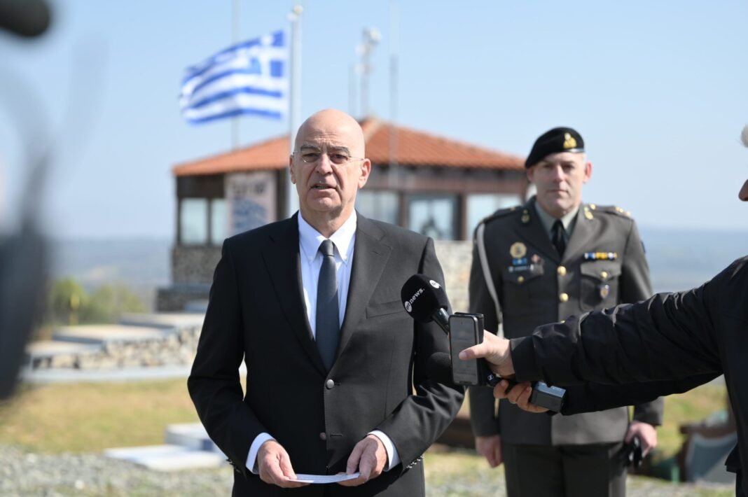 Δένδιας-από-Έβρο:-Να-στρέψουμε-το-βλέμμα-προς-τις-γυναίκες-και-τους-άνδρες-που-φυλάνε-τα-σύνορα-της-πατρίδας