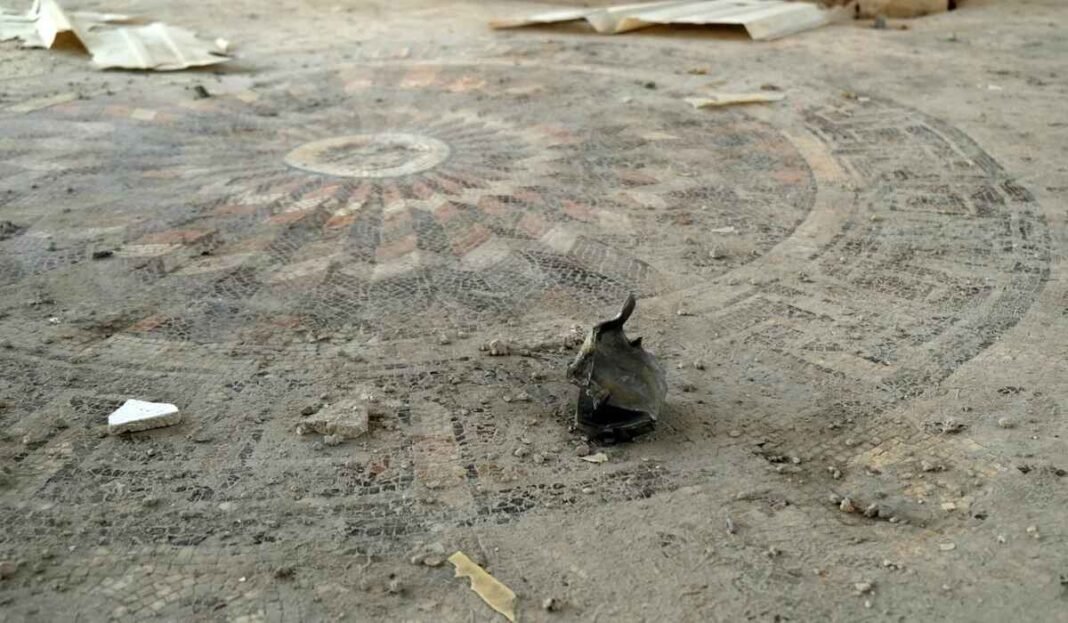 Rocket Hits Remains of 1,500-Year-Old Byzantine Church in Israel rocket-hits-remains-of-1,500-year-old-byzantine-church-in-israel