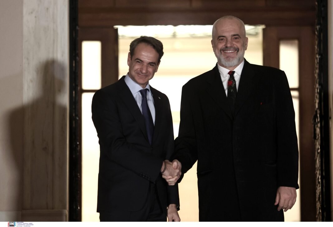 Κυριάκος-Μητσοτάκης:-Συνάντηση-με-τον-Έντι-Ράμα-την-Τετάρτη-στο-Μαξίμου