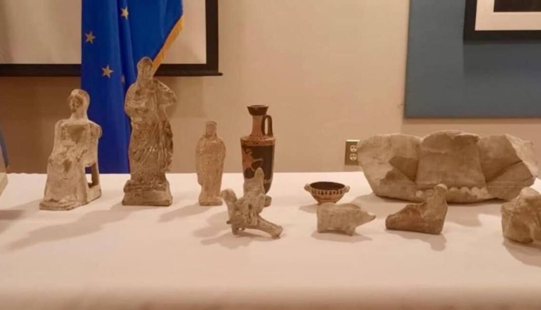 More Ancient Artifacts Repatriated to Greece from the US more-ancient-artifacts-repatriated-to-greece-from-the-us