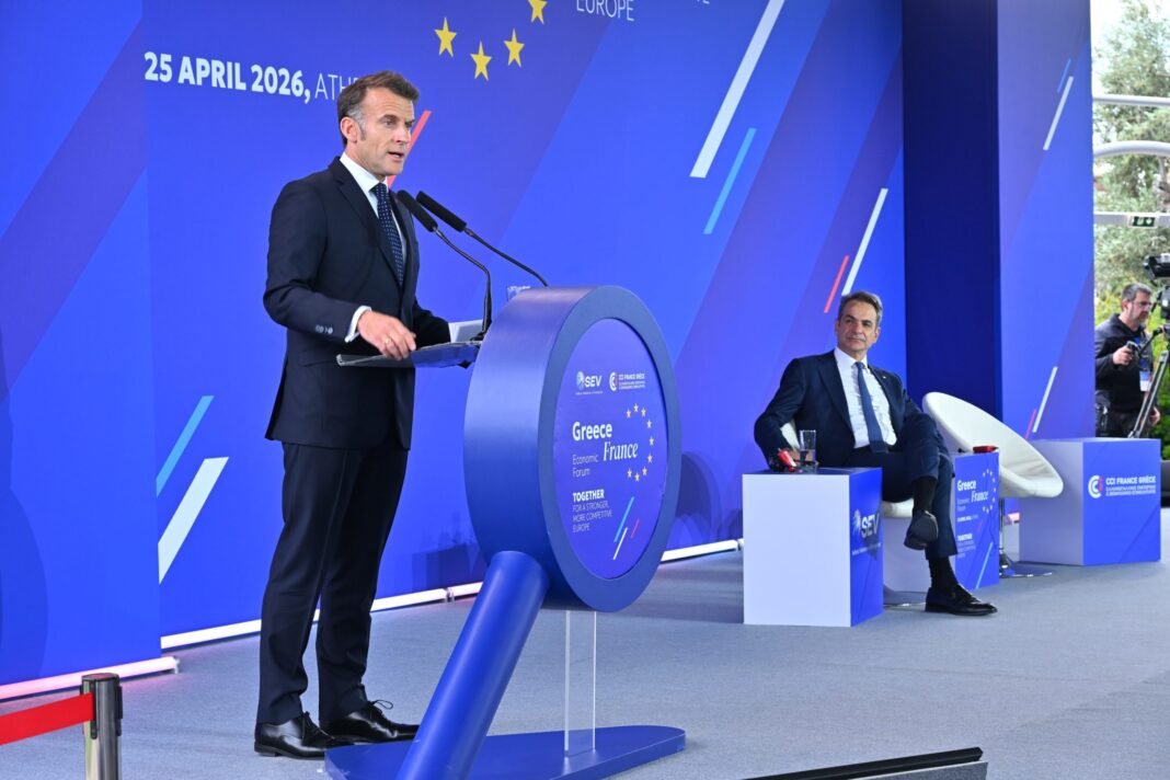 Μακρόν στο ελληνογαλλικό Οικονομικό Φόρουμ: Πρότυπο οικονομικής προόδου η Ελλάδα Μακρόν-στο-ελληνογαλλικό-Οικονομικό-Φόρουμ:-Πρότυπο-οικονομικής-προόδου-η-Ελλάδα