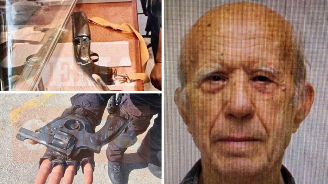 Άδεια-οπλοφορίας-στα-81-του-είχε-πάρει-ο-ηλικιωμένος-που-πυροβόλησε-σε-ΕΦΚΑ-και-Εφετείο,-είχε-αφήσει-φυσίγγια-σε-εισαγγελέα