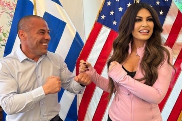 “iron-mike”-zambidis-returns:-a-symbolic-encounter-with-kimberly-guilfoyle-before-the-big-fight