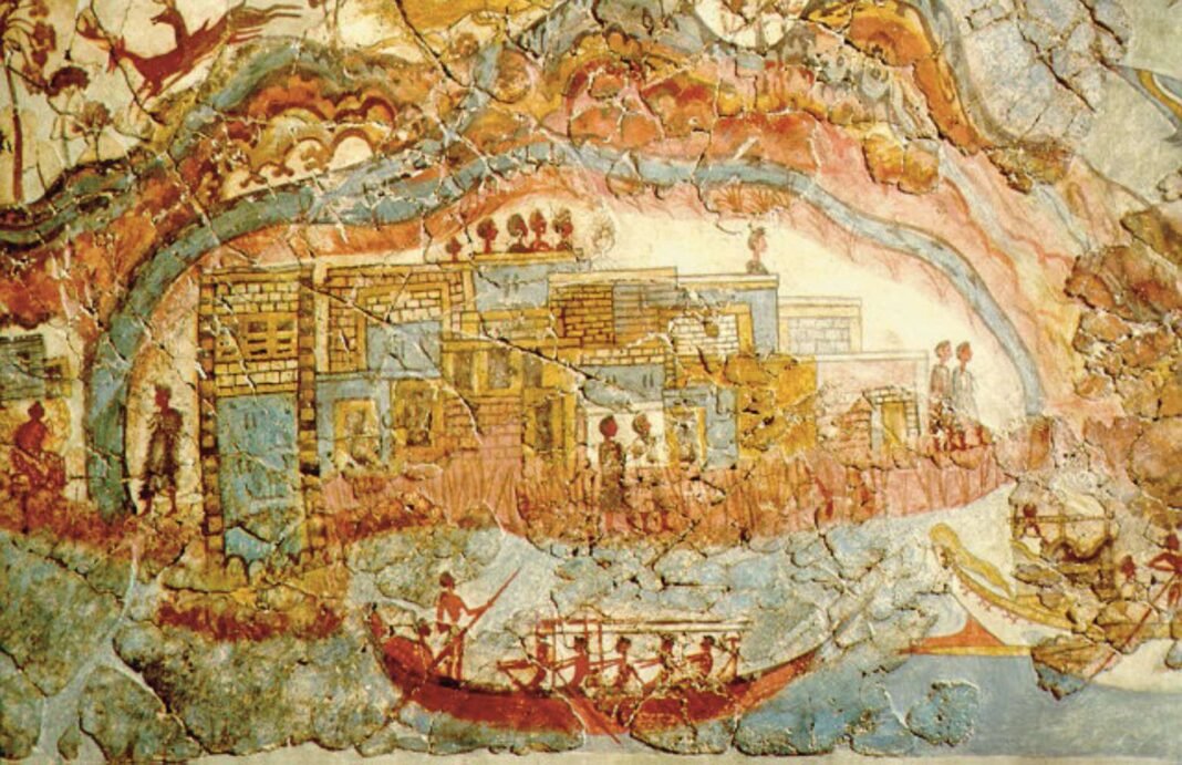bronze-age-frescoes-on-santorini-offer-rare-glimpse-into-minoan-naval-power