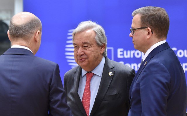 Ο Γκουτέρες “καταδικάζει απερίφραστα” τις τελευταίες ρωσικές επιθέσεις κατά της Ουκρανίας Ο-Γκουτέρες-“καταδικάζει-απερίφραστα”-τις-τελευταίες-ρωσικές-επιθέσεις-κατά-της-Ουκρανίας