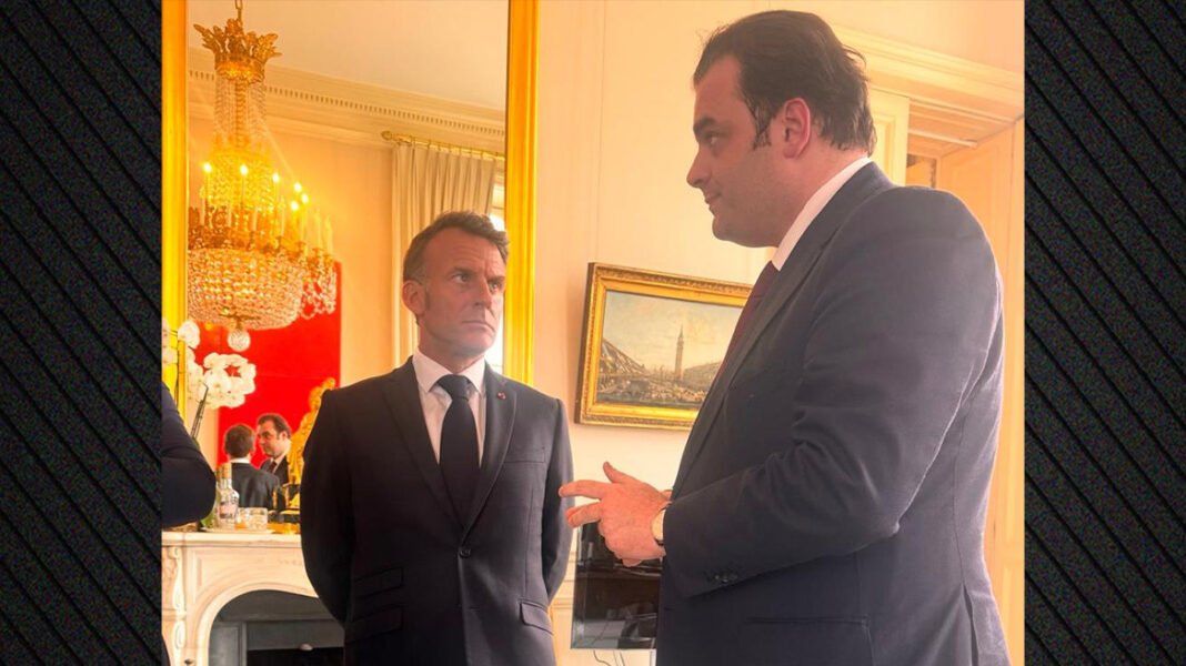 Συνάντηση Μακρόν – Πιερρακάκη στο Μέγαρο των Ηλυσίων: Συζήτησαν για ανταγωνιστικότητα και επενδύσεις σε άμυνα και τεχνολογία Συνάντηση Μακρόν – Πιερρακάκη στο Μέγαρο των Ηλυσίων: Συζήτησαν για ανταγωνιστικότητα και επενδύσεις σε άμυνα και τεχνολογία