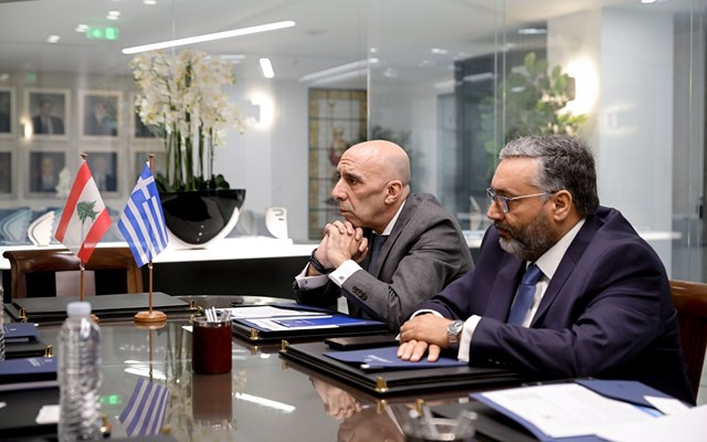 Γ. Μπρατάκος: “Ελλάδα και Λίβανος μπορούν να ενισχύσουν τους οικονομικούς δεσμούς τους σε τομείς κοινού ενδιαφέροντος” Γ.-Μπρατάκος:-“Ελλάδα-και-Λίβανος-μπορούν-να-ενισχύσουν-τους-οικονομικούς-δεσμούς-τους-σε-τομείς-κοινού-ενδιαφέροντος”