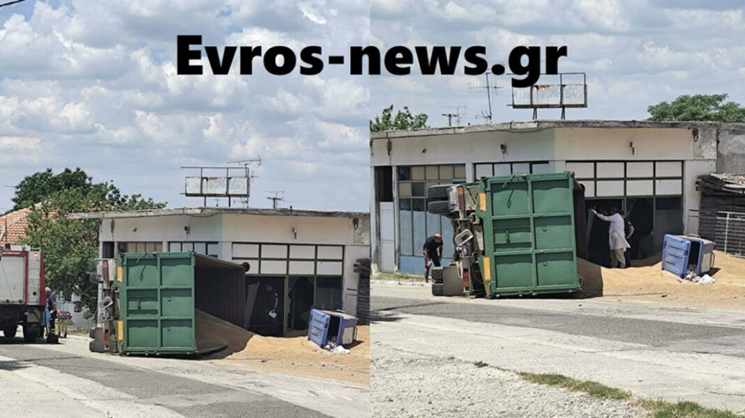 Τραγωδία-στην-Ορεστιάδα:-Νεκρός-63χρονος-που-«καρφώθηκε»-με-το-φορτηγό-του-σε-κτίριο