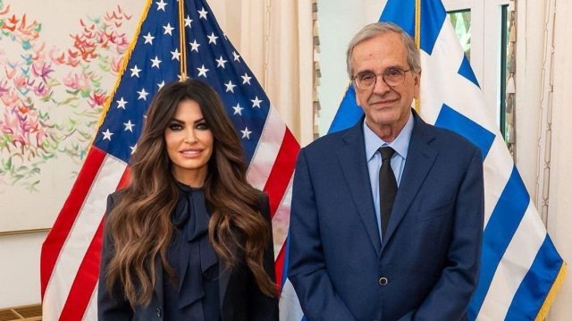 Η-Κίμπερλι-Γκιλφόιλ-συναντήθηκε-με-τον-Αντώνη-Σαμαρά,-δείτε-φωτογραφία