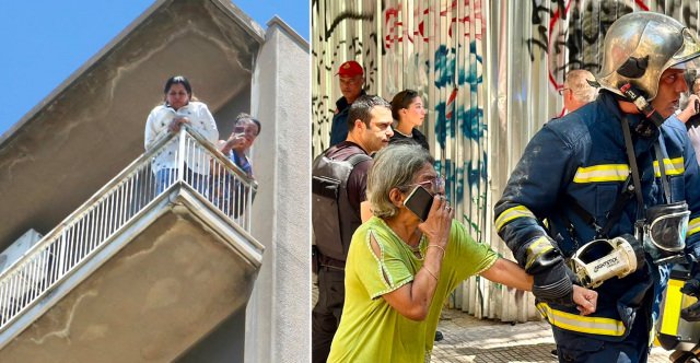 Από-ηλεκτρικό-πατίνι-που-εξερράγη-ξέσπασε-η-φωτιά-στο-ξενοδοχείο-στην-Ομόνοια,-απεγκλωβίστηκαν-οι-ένοικοι