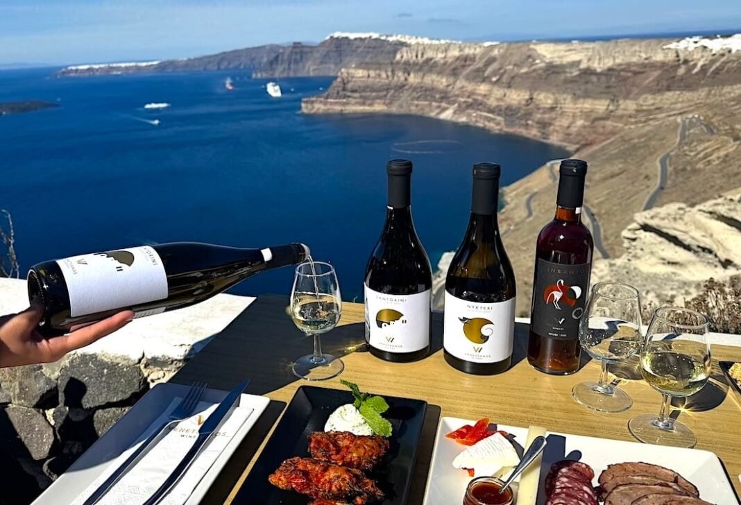 the-gravity-powered-winery-that-revolutionized-santorini’s-wine-history