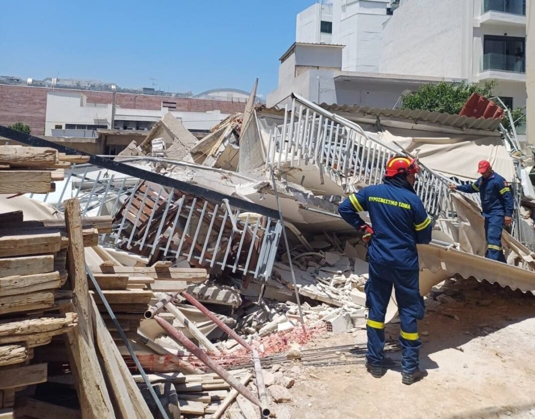 athens-apartment-collapse:-all-four-missing-residents-found-safe;-five-detained