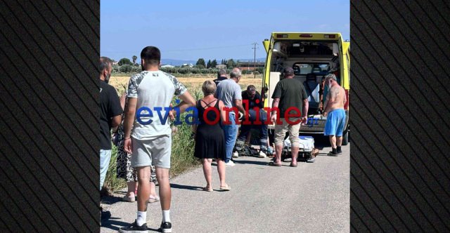 Τροχαίο-στην-Εύβοια-με-αυτοκίνητο-που-τούμπαρε,-ο-ηλικιωμένος-οδηγός-νοσηλεύεται