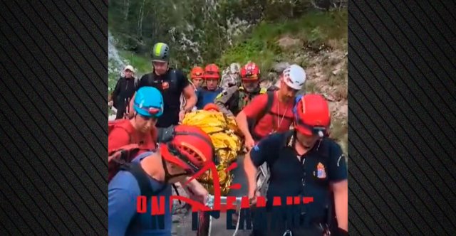 Διασώθηκε-66χρονη-περιπατήτρια-που-τραυματίστηκε-στον-Όλυμπο,-δείτε-βίντεο