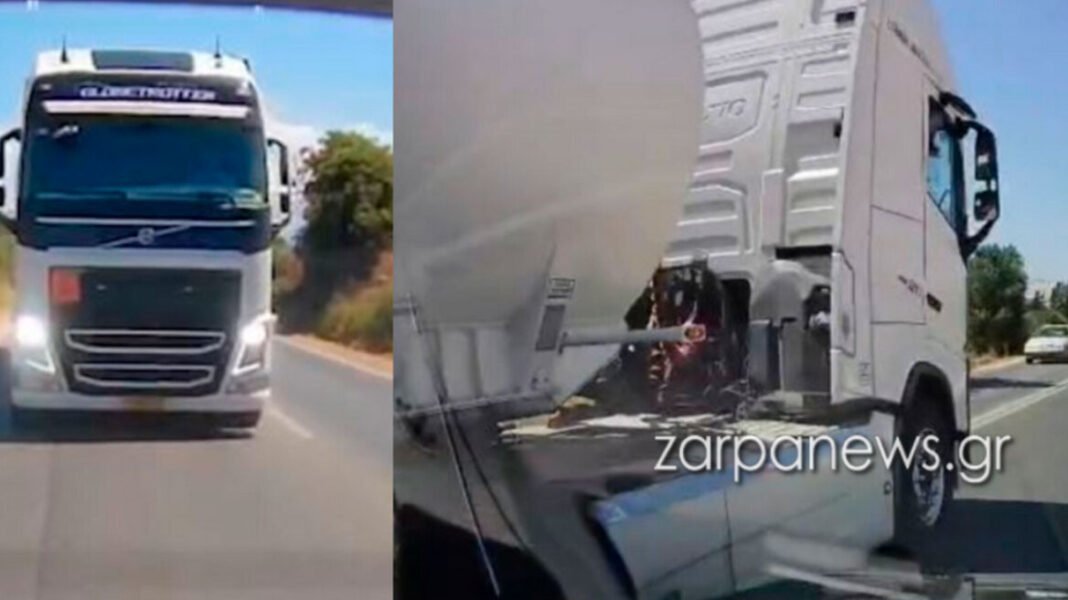 Συνελήφθη ο επικίνδυνος οδηγός βυτιοφόρου που έκανε παράνομες προσπεράσεις στην Κρήτη Συνελήφθη-ο-επικίνδυνος-οδηγός-βυτιοφόρου-που-έκανε-παράνομες-προσπεράσεις-στην-Κρήτη